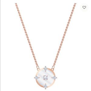 Swarovski North necklace New
White, Rose-gold tone plated